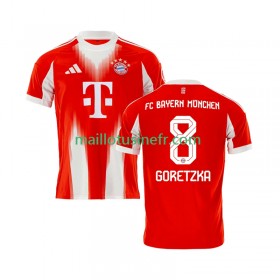Maillot de Foot Bayern Munich Leon Goretzka 8 Domicile 2025-26